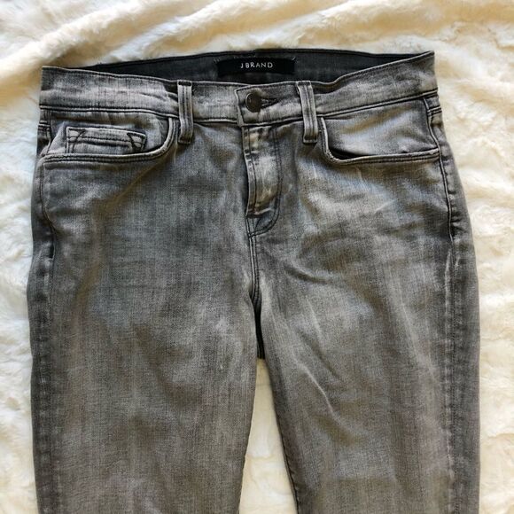 J Brand Silver Borderline Skinny Leg Jeans - Women’s 28 - Picture 5 of 10